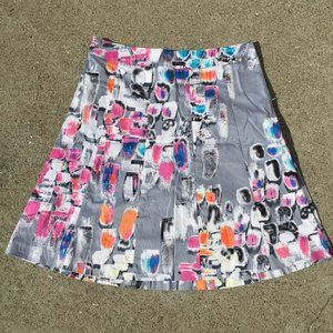Beautiful Lane Bryant Brushstroke A-line Skirt - 14